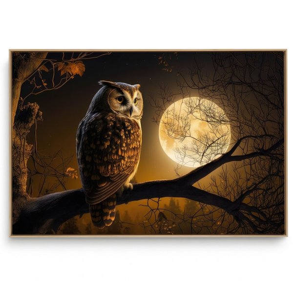 Quadro Decorativo Coruja I