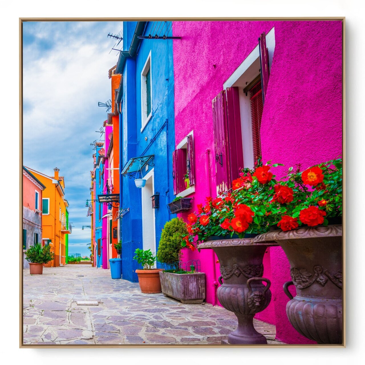 Quadro Decorativo Casa Cores VI