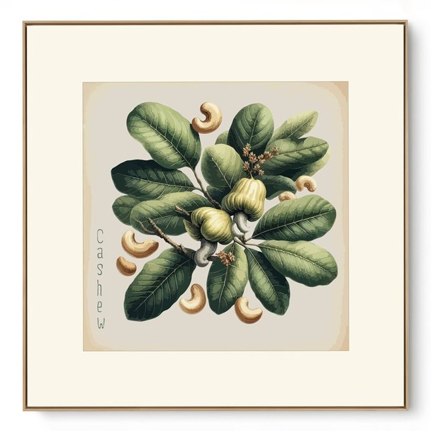 Quadro Decorativo Cozinha Castanha I