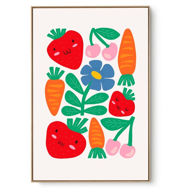 Quadro Decorativo Cozinha Mix Cores II