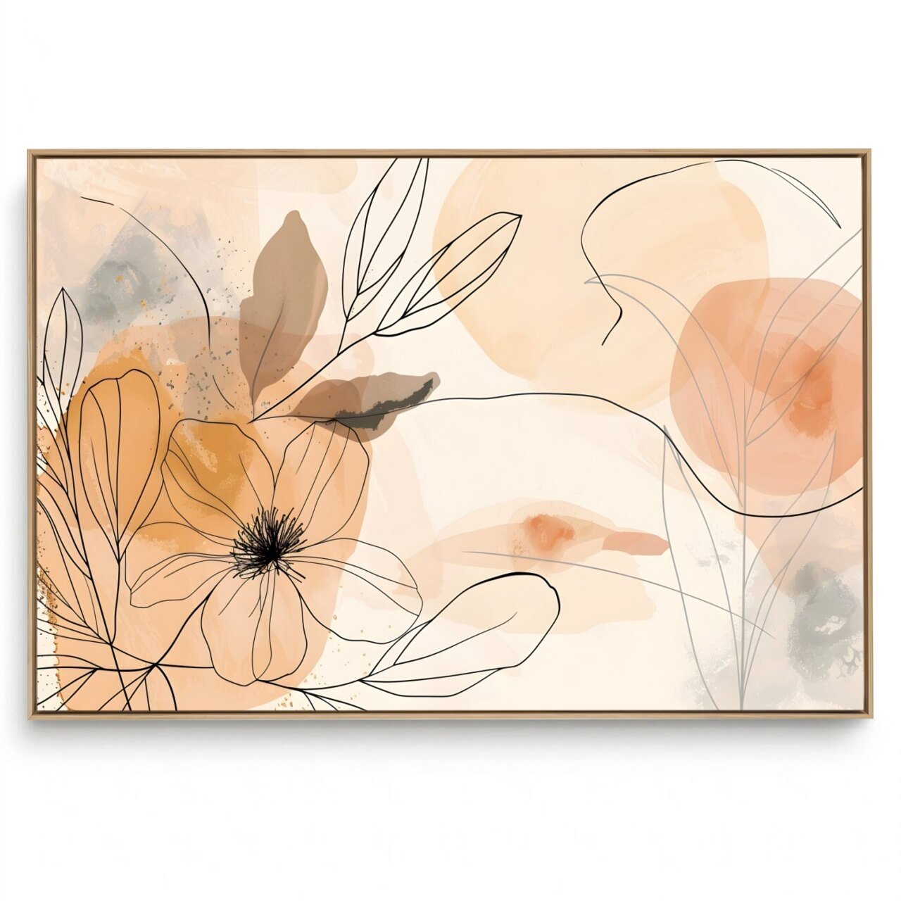 Quadro Decorativo Folhagem H III