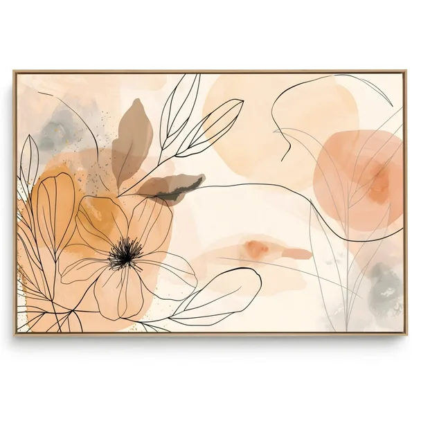 Quadro Decorativo Folhagem H III