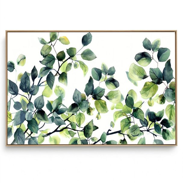 Quadro Decorativo Folhagem H VI
