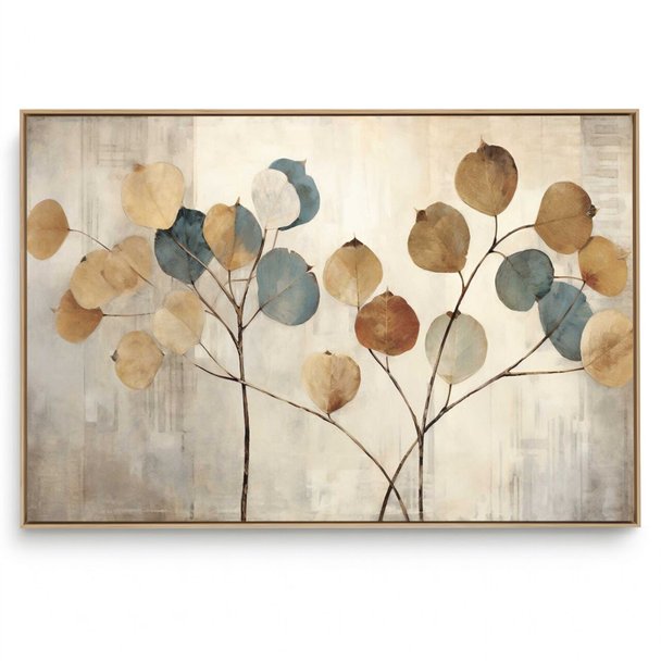 Quadro Decorativo Folhagem Natural