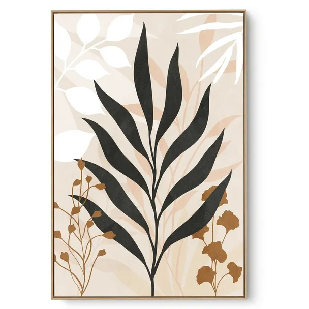 Quadro Decorativo Folha Terra IV
