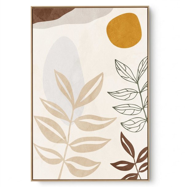 Quadro Decorativo Folha Terra V