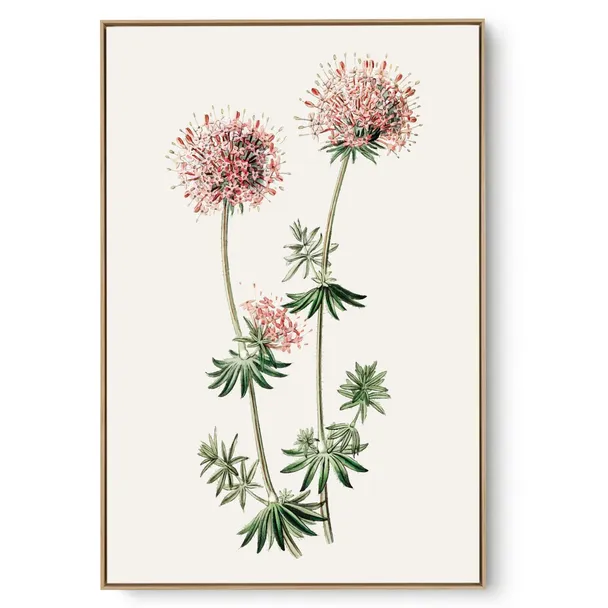 Quadro Decorativo Flor Dupla