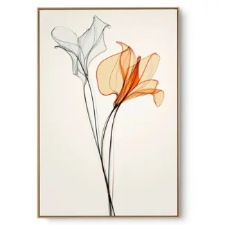 Quadro Decorativo Flor Lumini IV