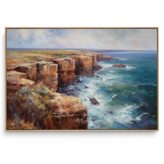 Quadro Decorativo Falésias