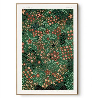 Quadro Decorativo Floral Vintage I
