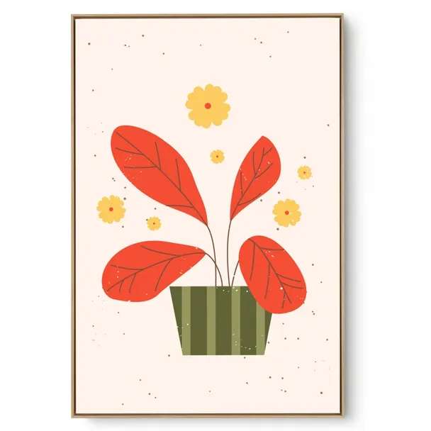Quadro Decorativo Florzinhas I