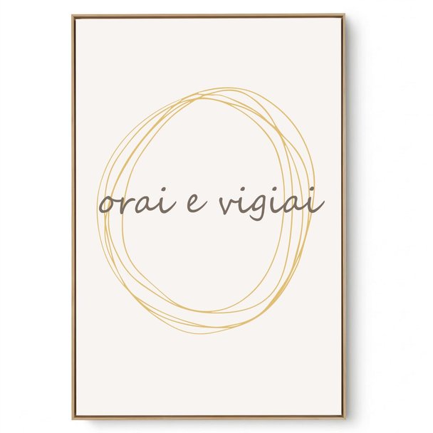 Quadro Decorativo Orai