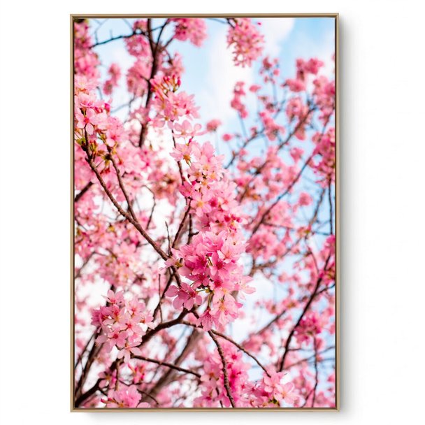 Quadro Decorativo Floral Cerejeira III