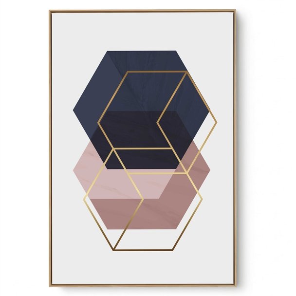 Quadro Decorativo Geométrico M1