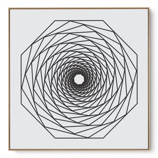 Quadro Decorativo Geometria VI