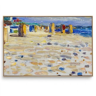 Quadro Decorativo Reprodução Pintores - Kandinsky Holanda 1904