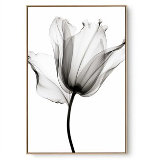 Quadro Decorativo Lírio Cristal I