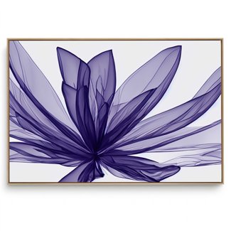 Quadro Decorativo Lírio Cristal III