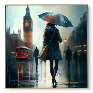 Quadro Decorativo London I
