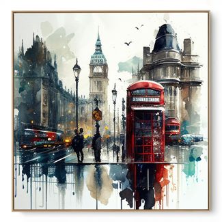 Quadro Decorativo London II