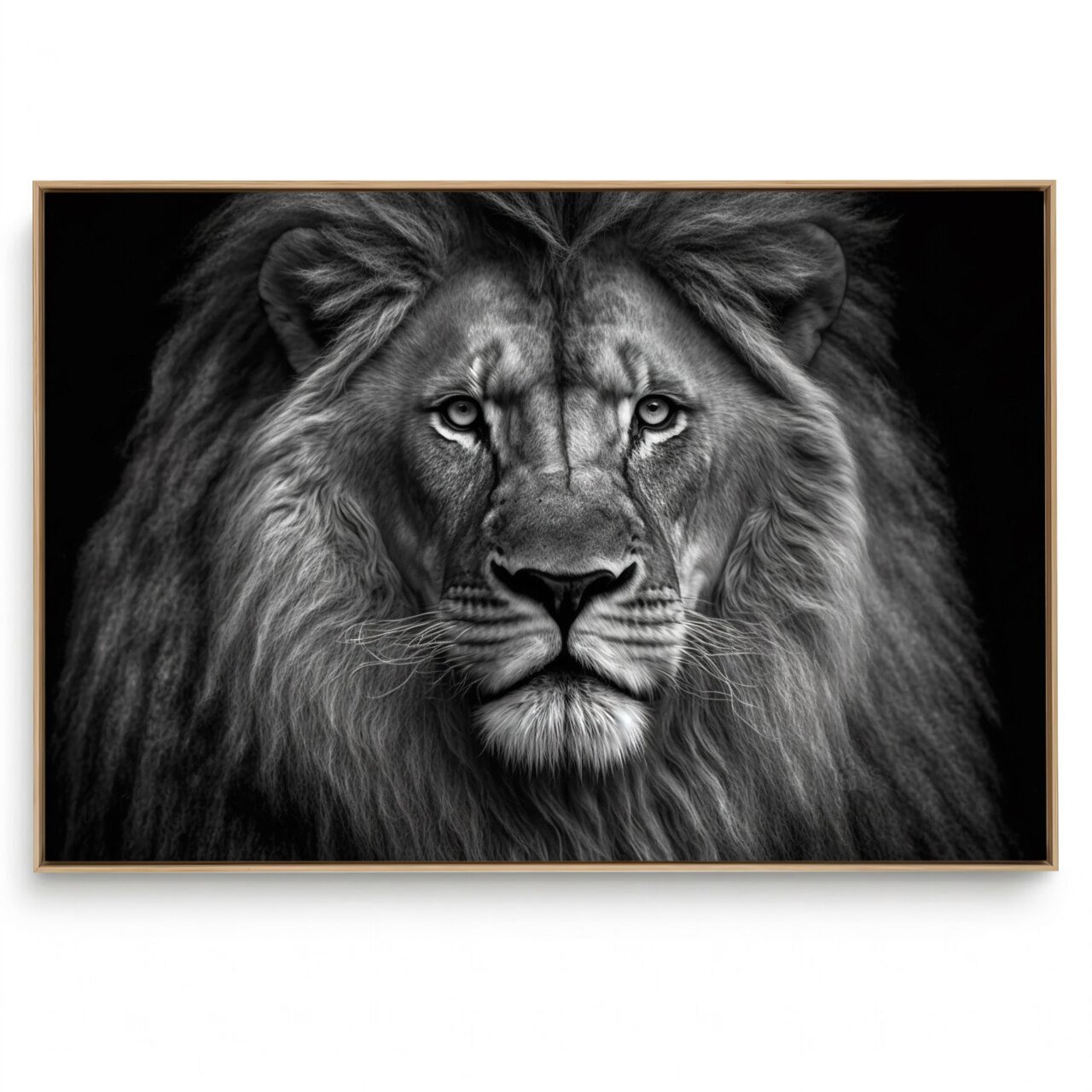 Quadro Decorativo Leão Único 