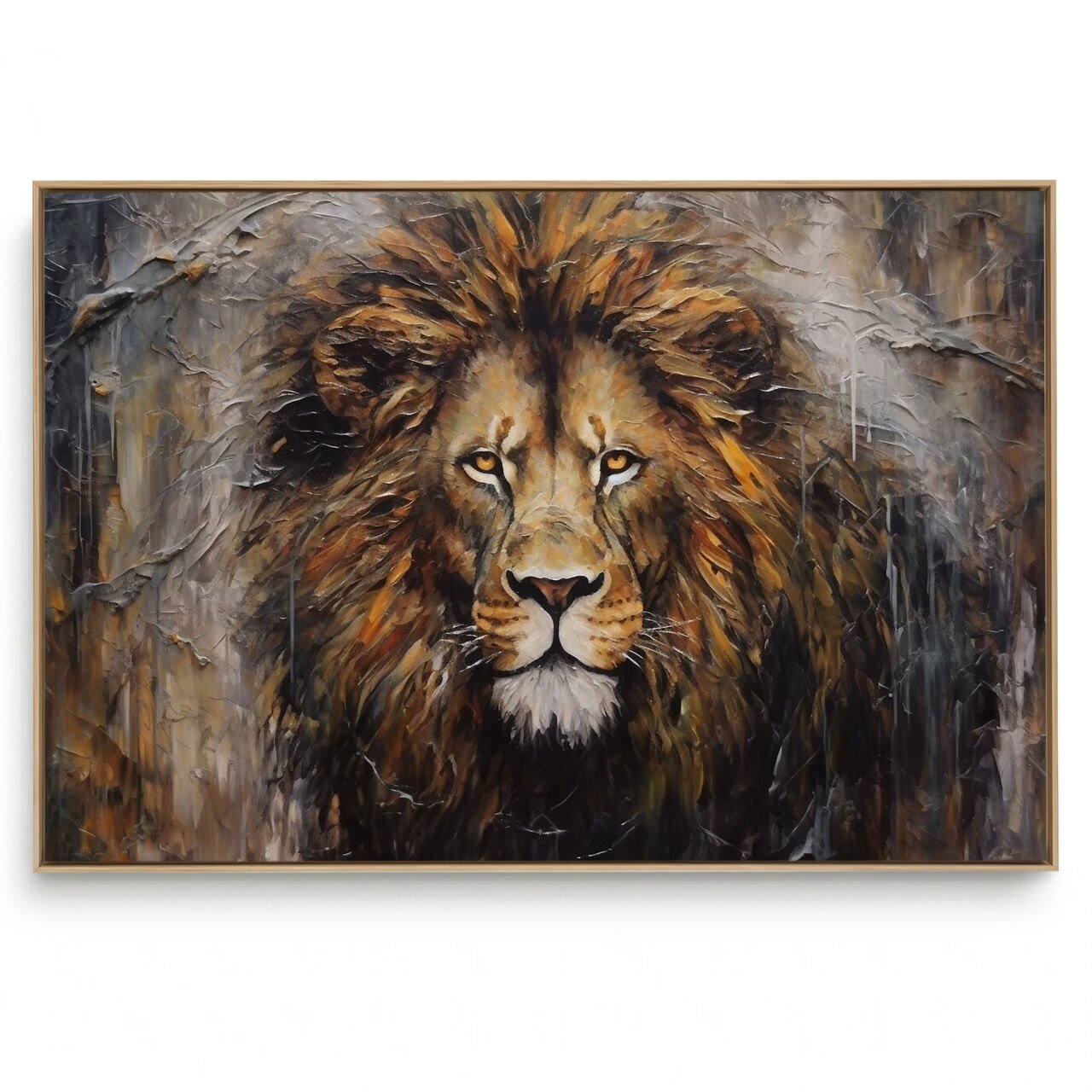 Quadro Decorativo Leão Arte I