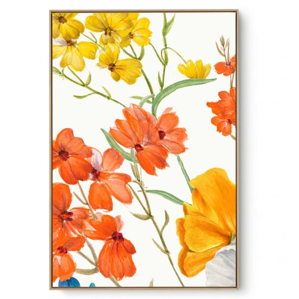 Quadro Decorativo Lírio Orange I