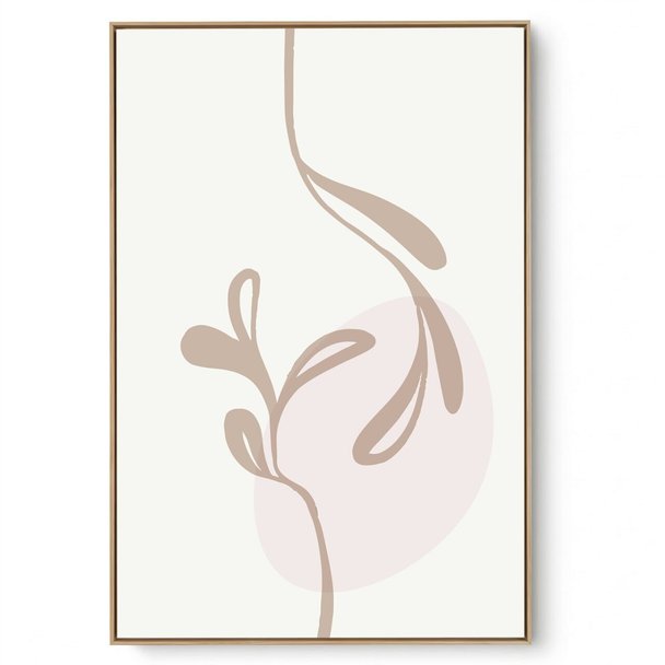 Quadro Decorativo Lory Bege I