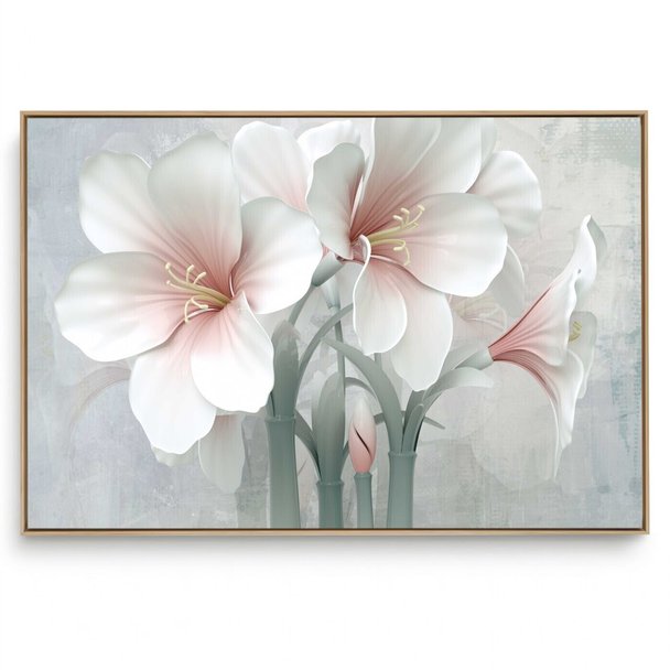 Quadro Decorativo Lírio Sereno