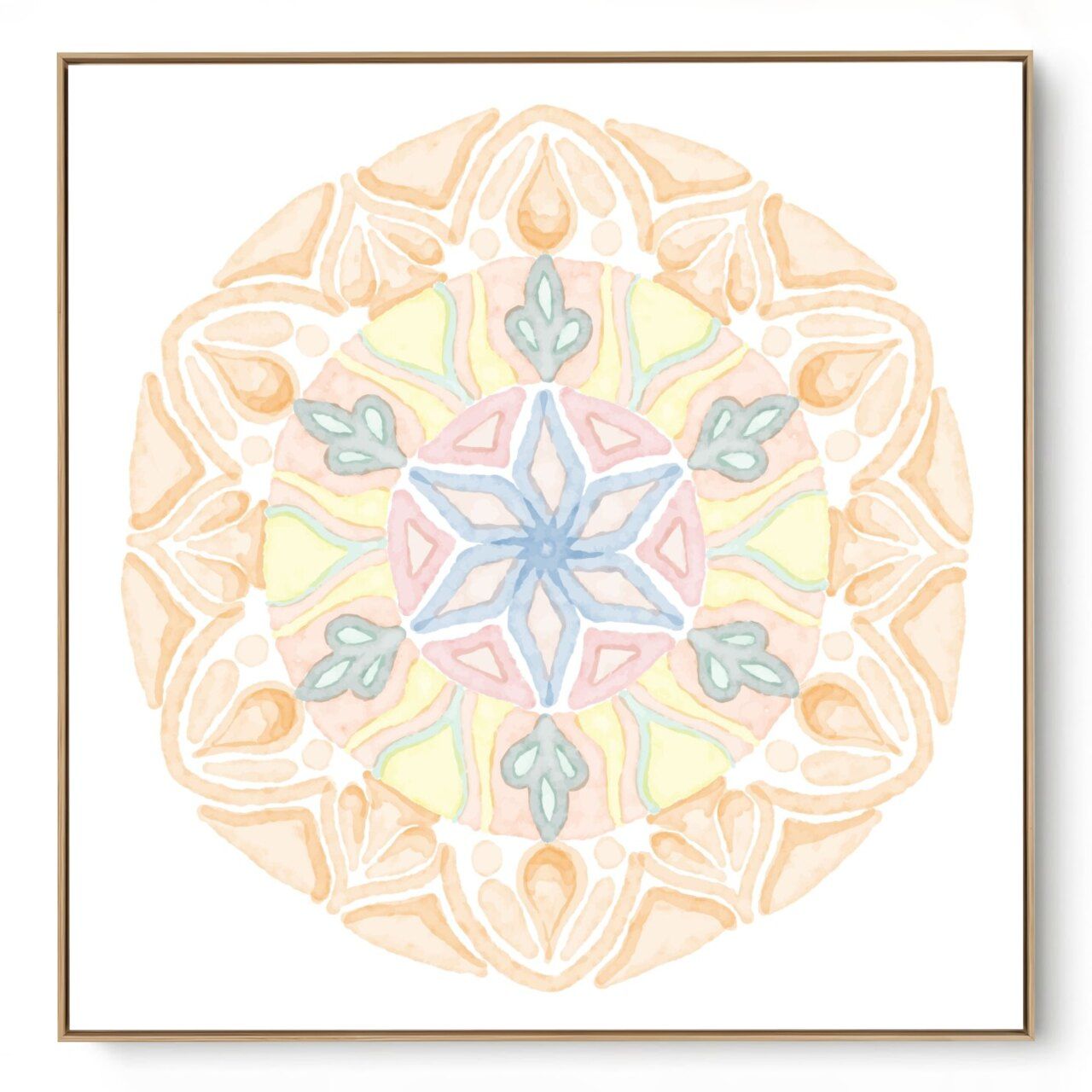 Quadro Decorativo Mandala Arte I