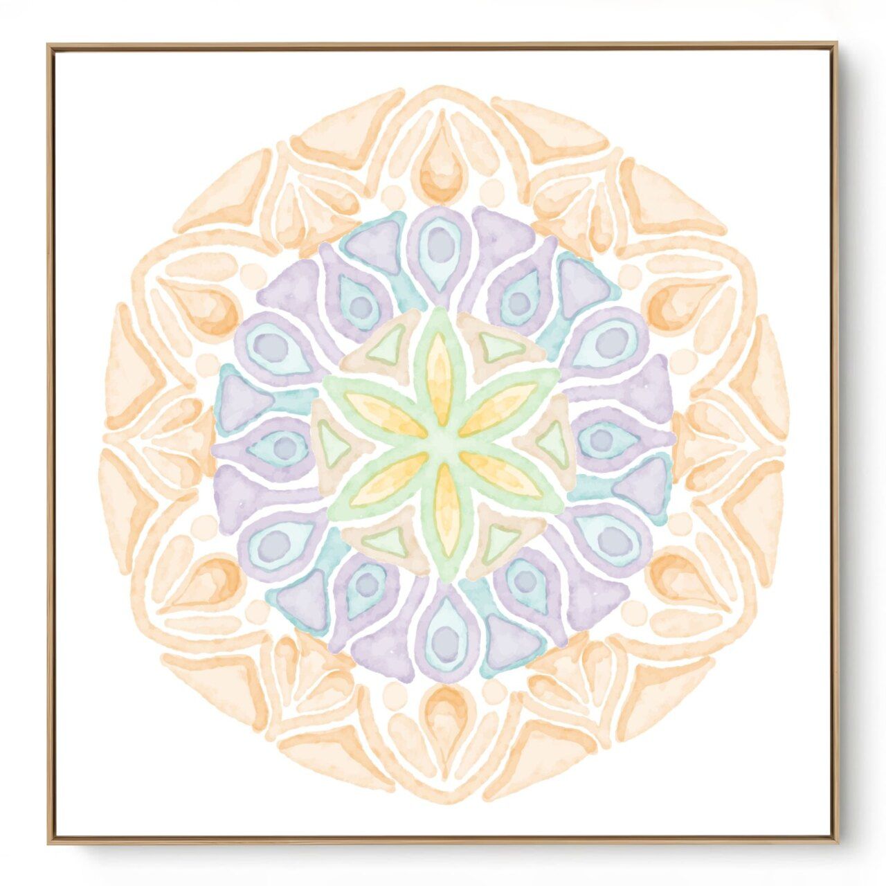 Quadro Decorativo Mandala Arte II