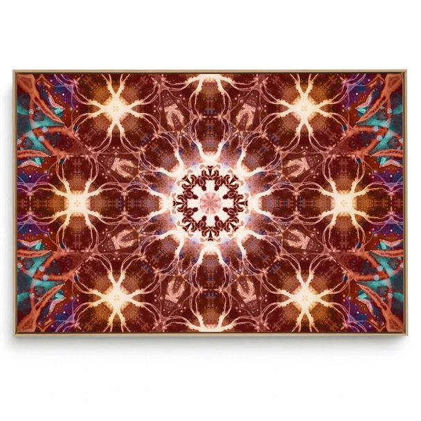 Quadro Decorativo Mandala Caleidoscópio II