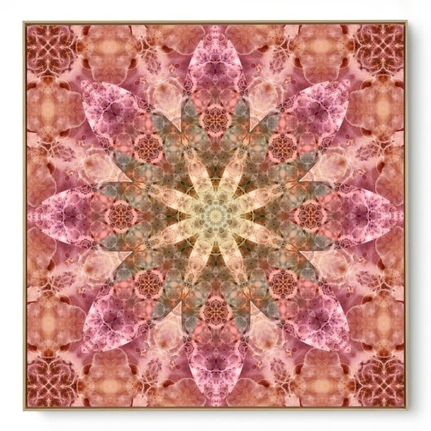 Quadro Decorativo Mandala Caleidoscópio IV