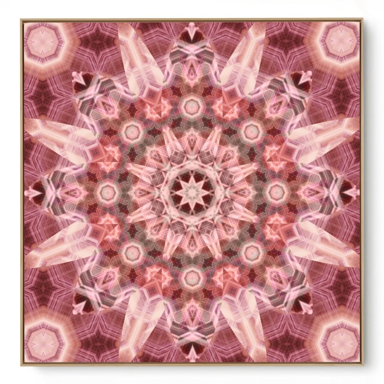 Quadro Decorativo Mandala Caleidoscópio V