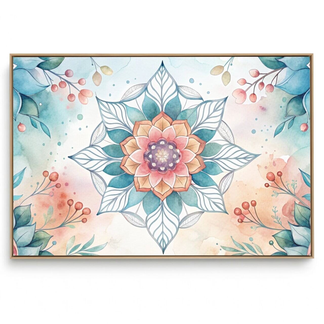 Quadro Decorativo Mandala Suave II