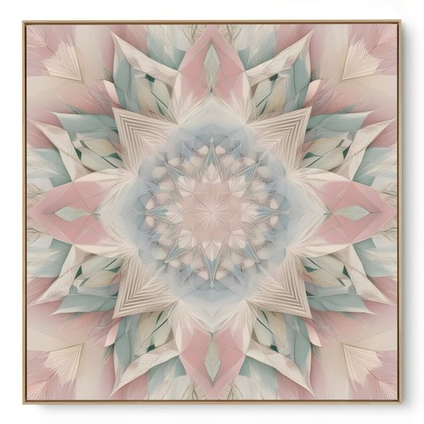 Quadro Decorativo Mandala Suave III