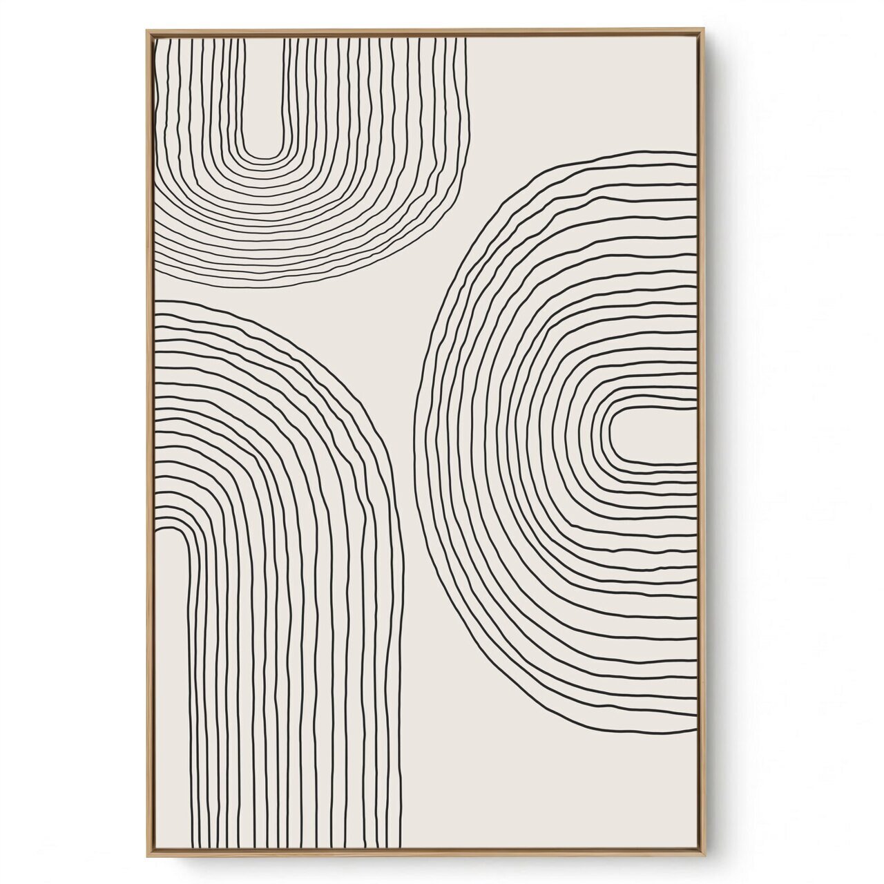 Quadro Decorativo Abstrato Mix Line I