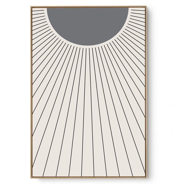 Quadro Decorativo Abstrato Mix Line II
