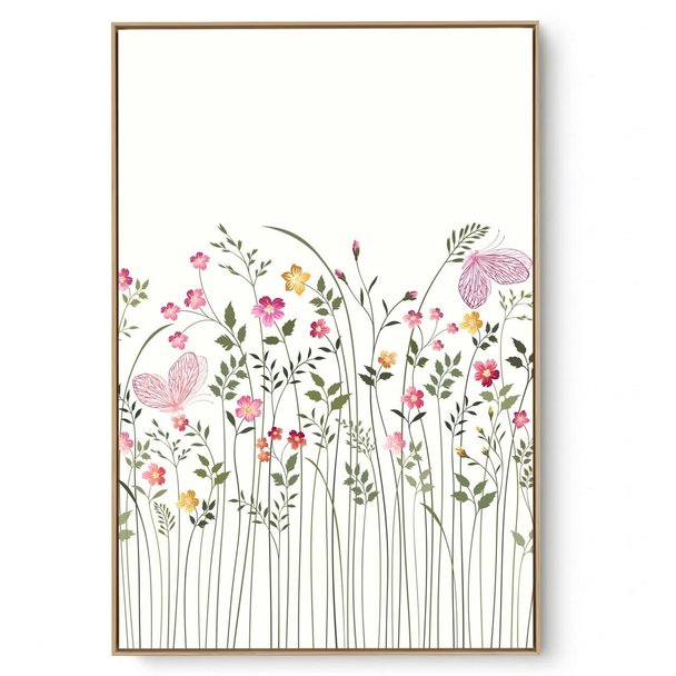Quadro Decorativo Mini Flor Do Campo I