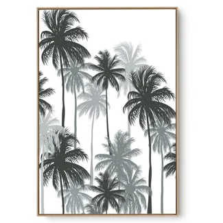 Quadro Decorativo Palmeiras P e B