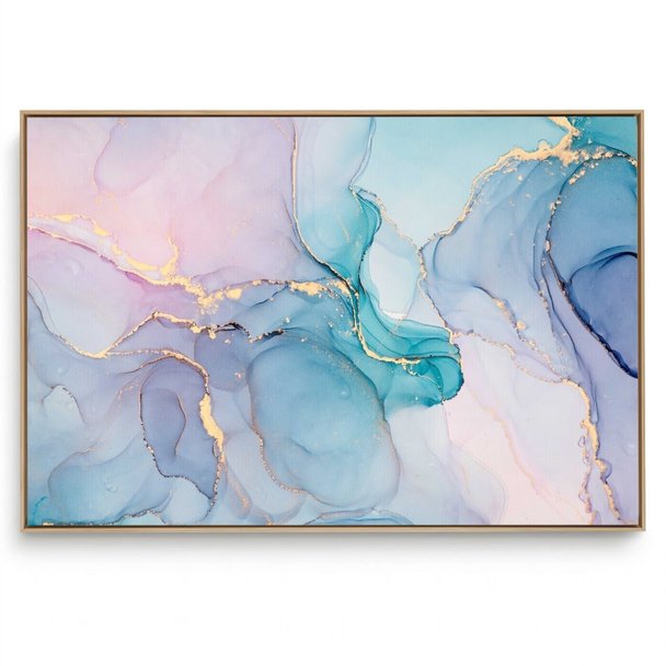 Quadro Decorativo Mistura Suave