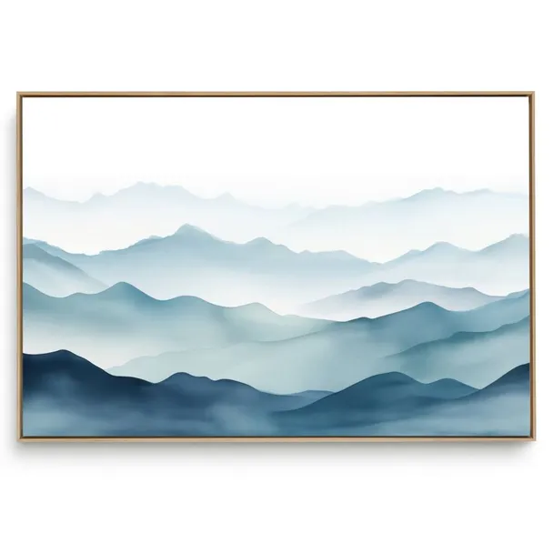 Quadro Decorativo Montanha Suave Única II