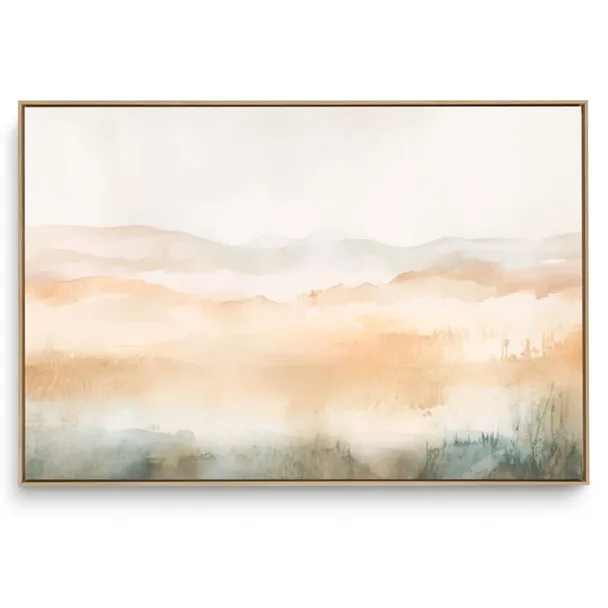 Quadro Decorativo Montanha Suave Única IV