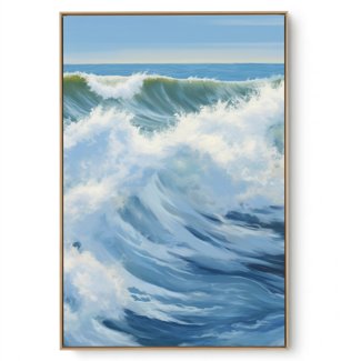 Quadro Decorativo Onda do Mar