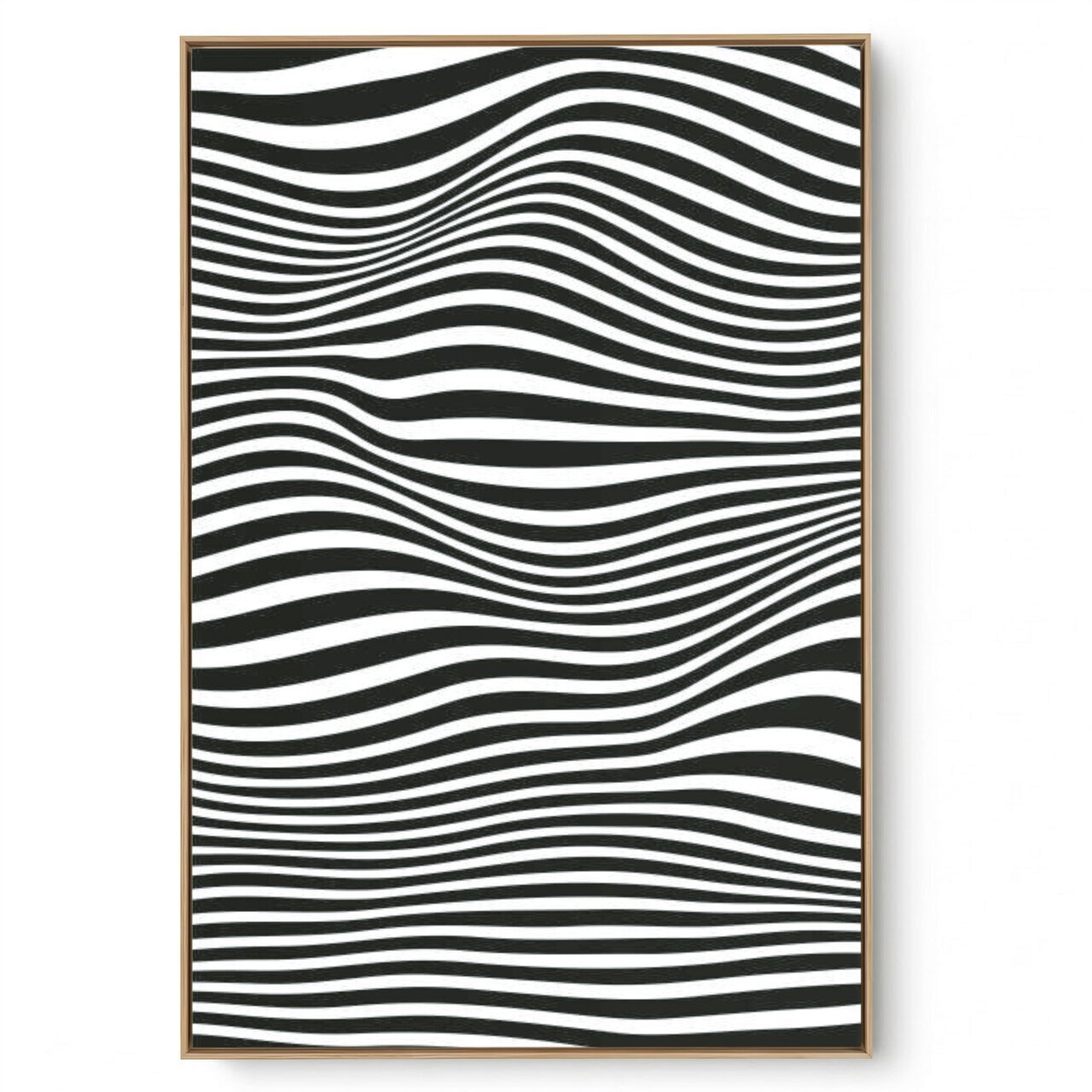 Quadro Decorativo Ondulado
