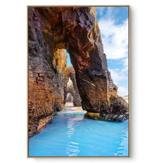 Quadro Decorativo Pedra e Mar III
