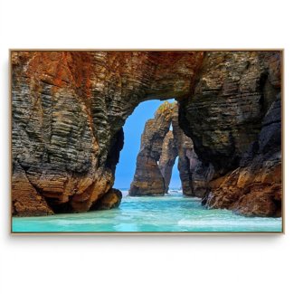 Quadro Decorativo Pedra e Mar IV