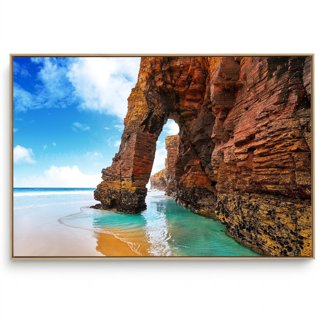 Quadro Decorativo Pedra e Mar V