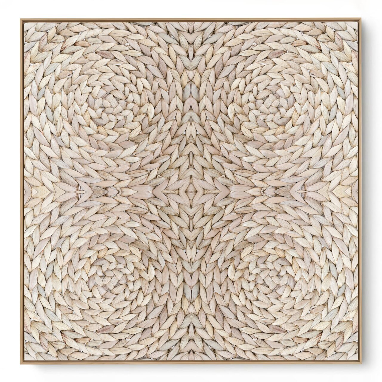 Quadro Decorativo Palha Brasil III