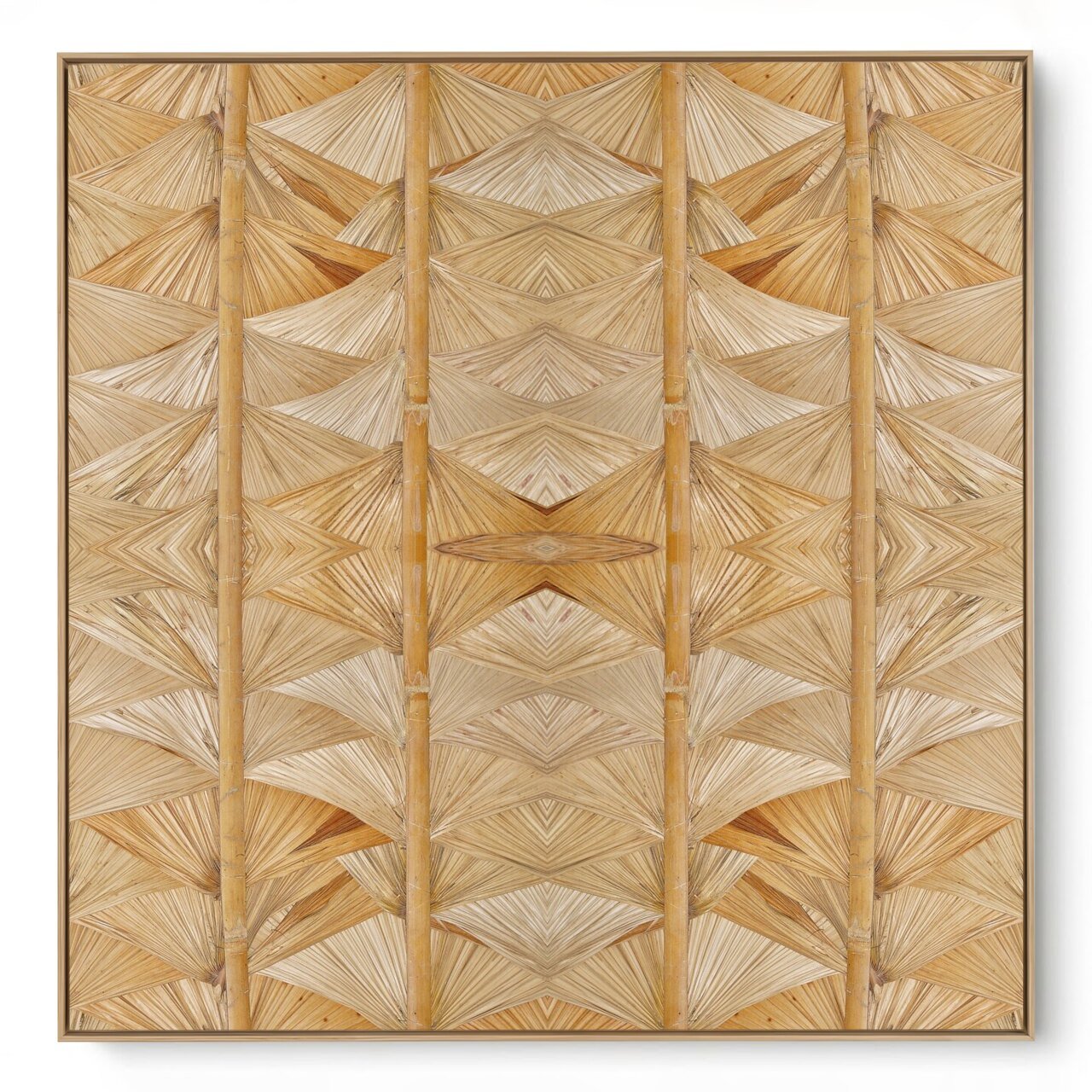 Quadro Decorativo Palha Brasil IV